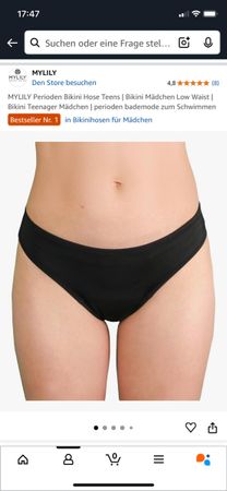 MYLILY Perioden Bikini Hose Teens, neu originalverpackt!