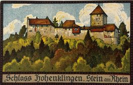 Künstler Litho Nohl, Schloss Hohenklingen, Stein am Rhein