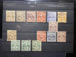 1882 - 1899 / Nr: 58 - 65 / Gestempelt