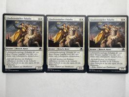 MTG: 3x Glaubensstarker Paladin - Eldritch Moon! Top!