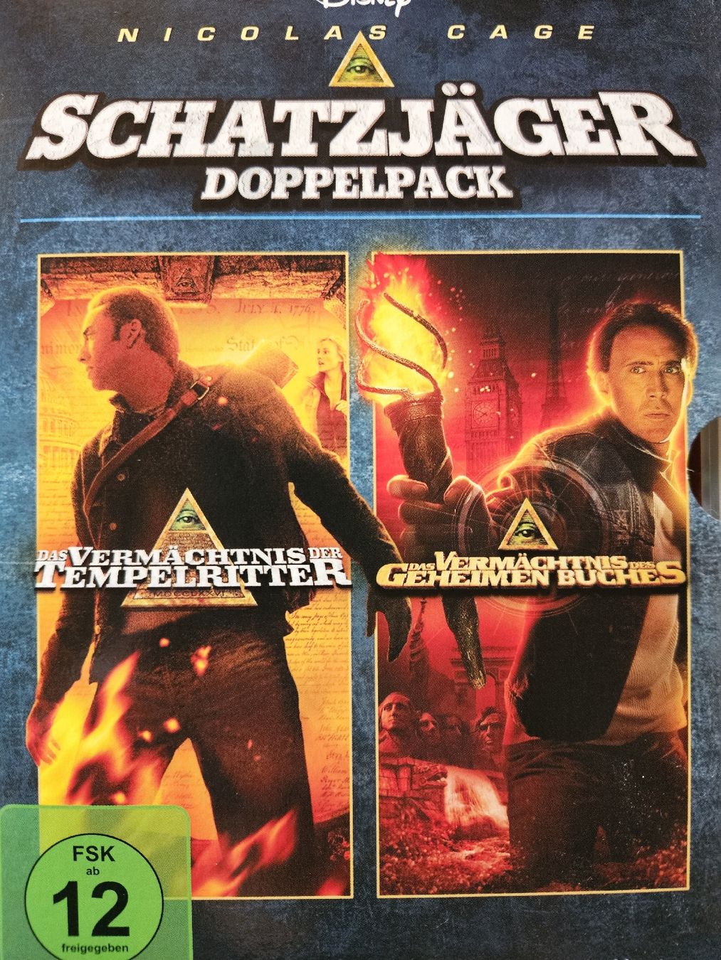 Tutti i DVDs: 2DVD, Schatzjäger Doppelpack, Nicolas Cage – Usato da Hüttlingen venduto da Thurgi85