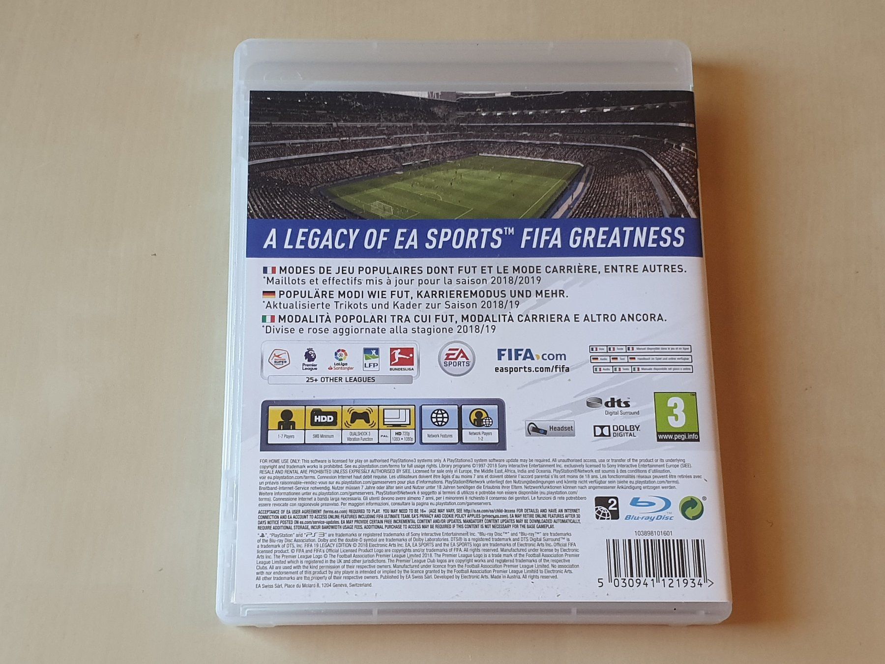 Sony Jeux: FIFA 19 – D'occasion à Stansstad par collectorsshop 1