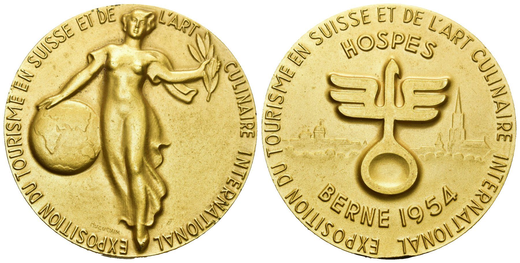 Medaillen: Bern 1954 – Gebraucht aus Bern von numismatictops