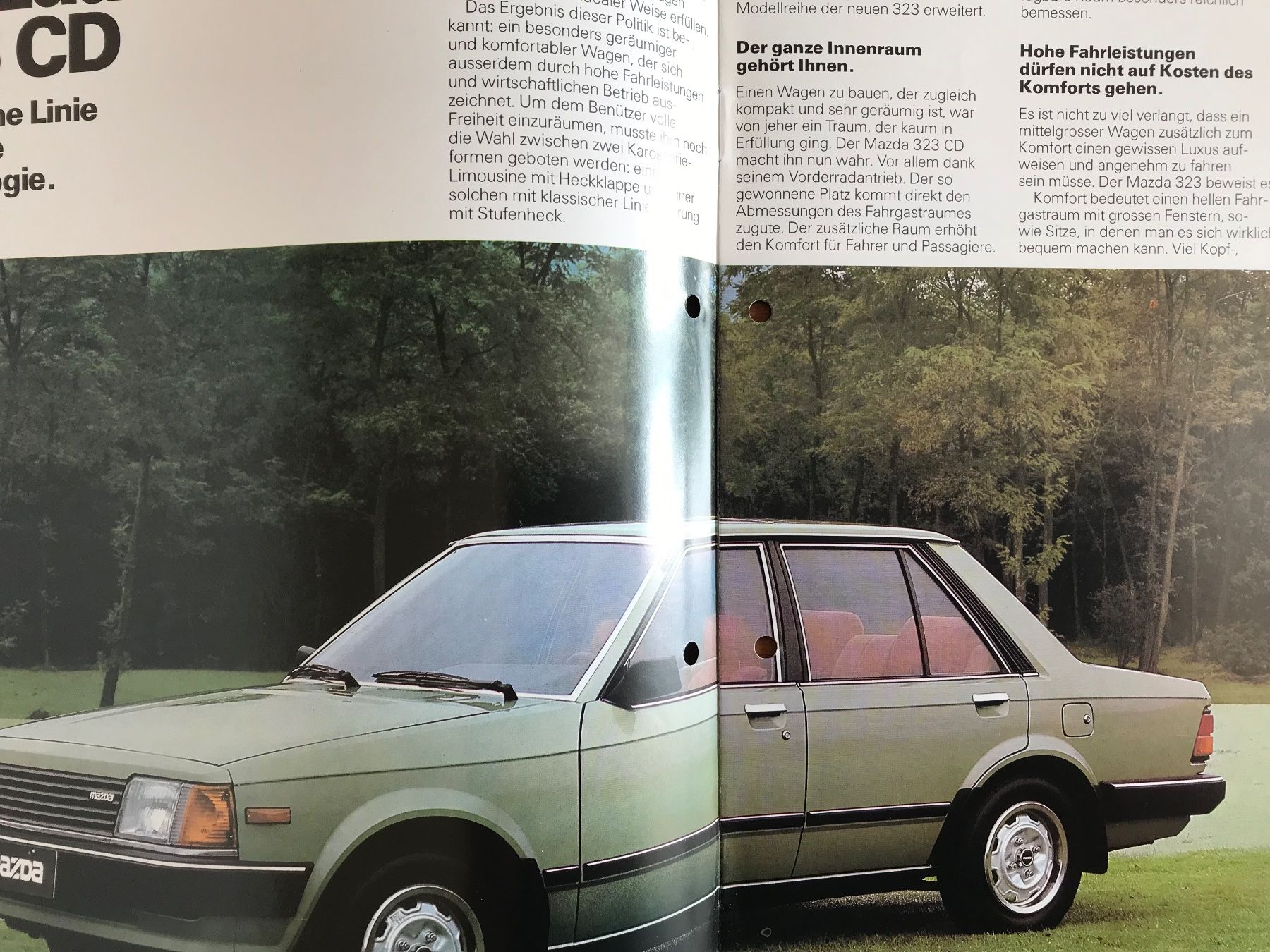 Mazda Dokumente: Mazda Prospekt – Gebraucht aus Balterswil von Jeko1967 1