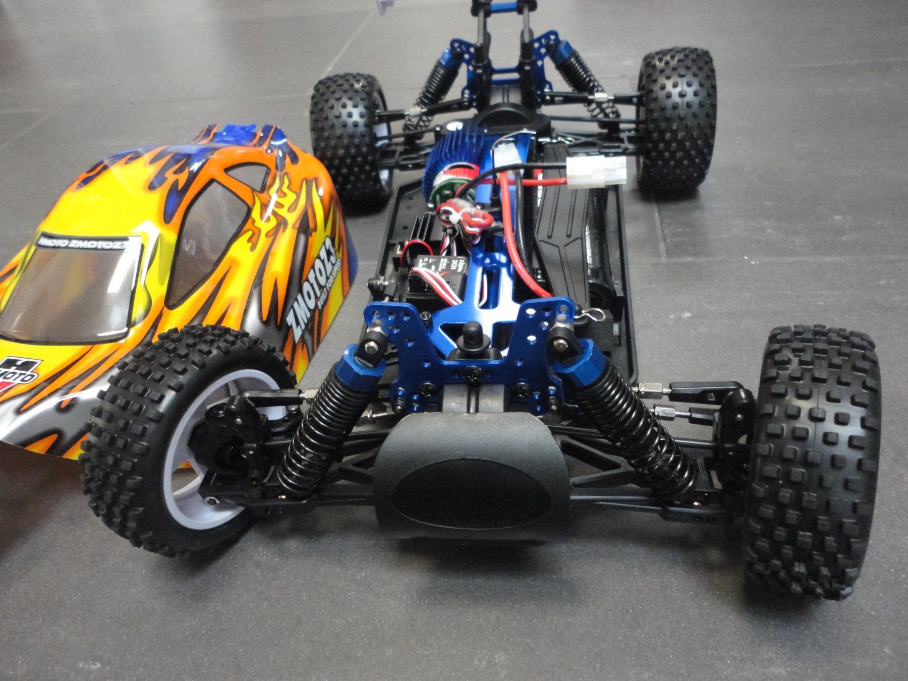Modellismo RC: schneller 4WD Buggy 1:10 neu – Nuovo e nell'imballaggio originale da Horgen venduto da RcModell 6