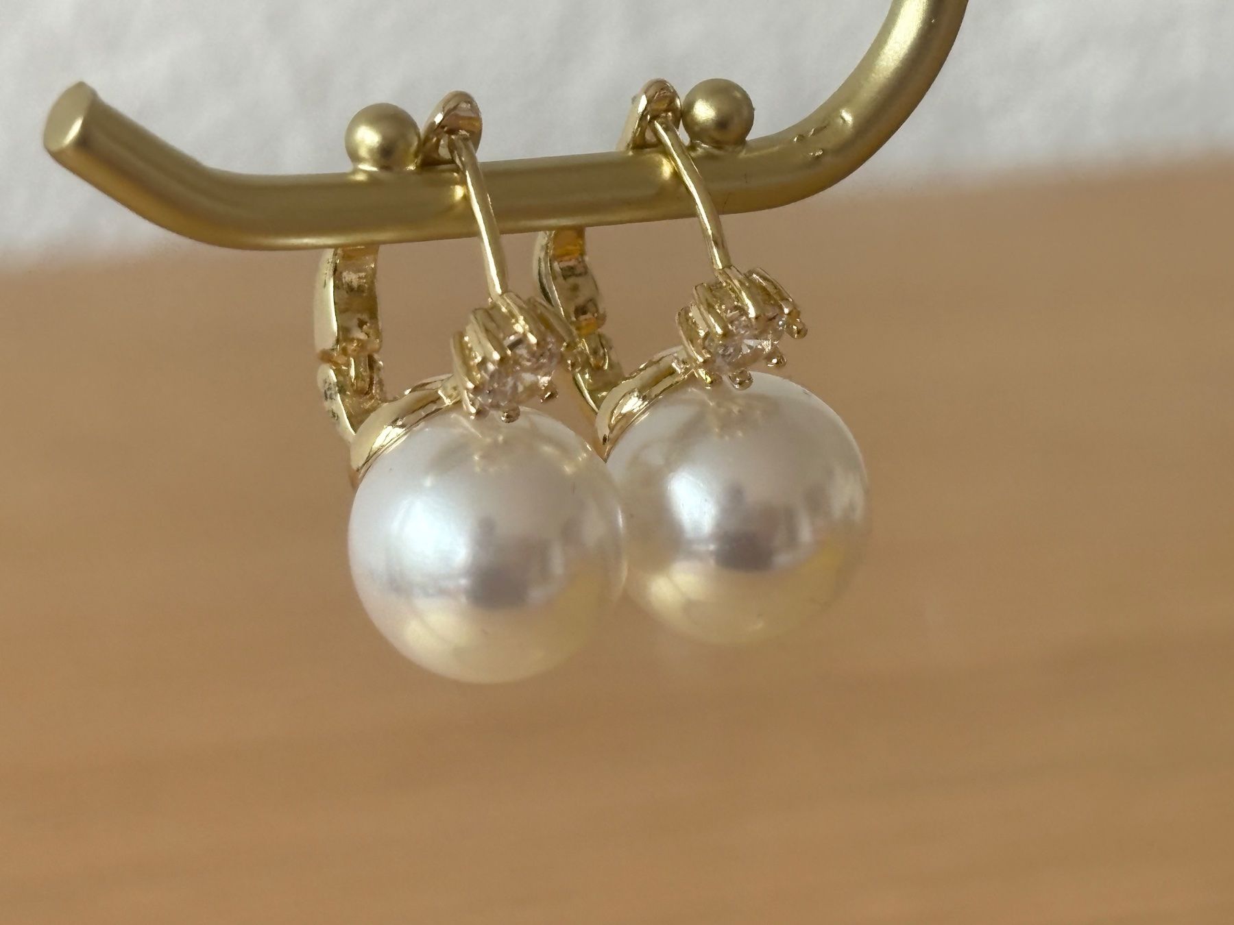 Orecchini pendenti & Orecchini a lobo: Luxus Elegante Ohrschmuck Ohrstecker Goldfarben – Nuovo (secondo la descrizione) da Biel-Bienne venduto da Roserosse13 4