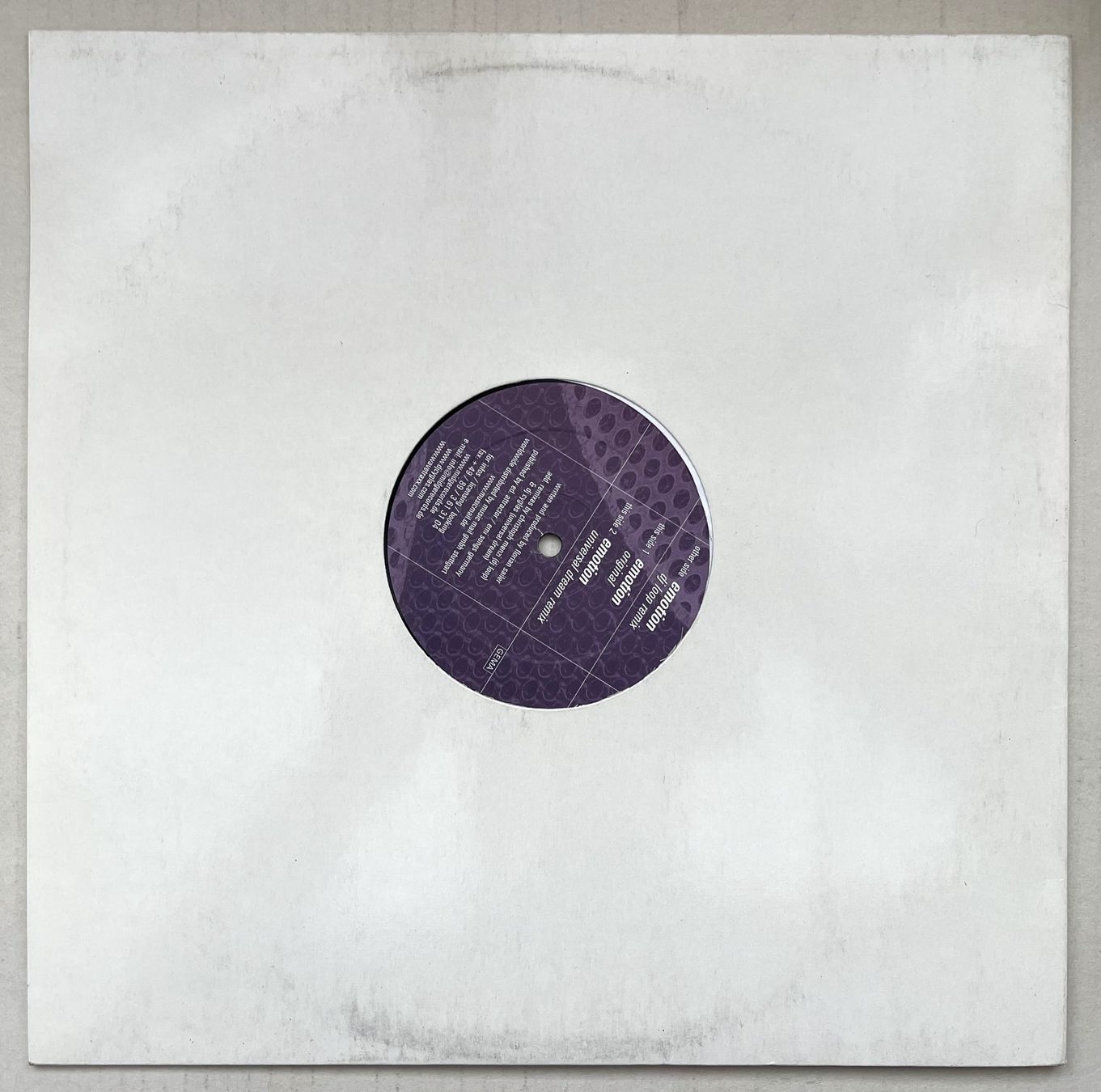 Vinyles: Chris Cooper – Emotion (2002, Vinyl) – D'occasion à Oftringen par Vucki 2