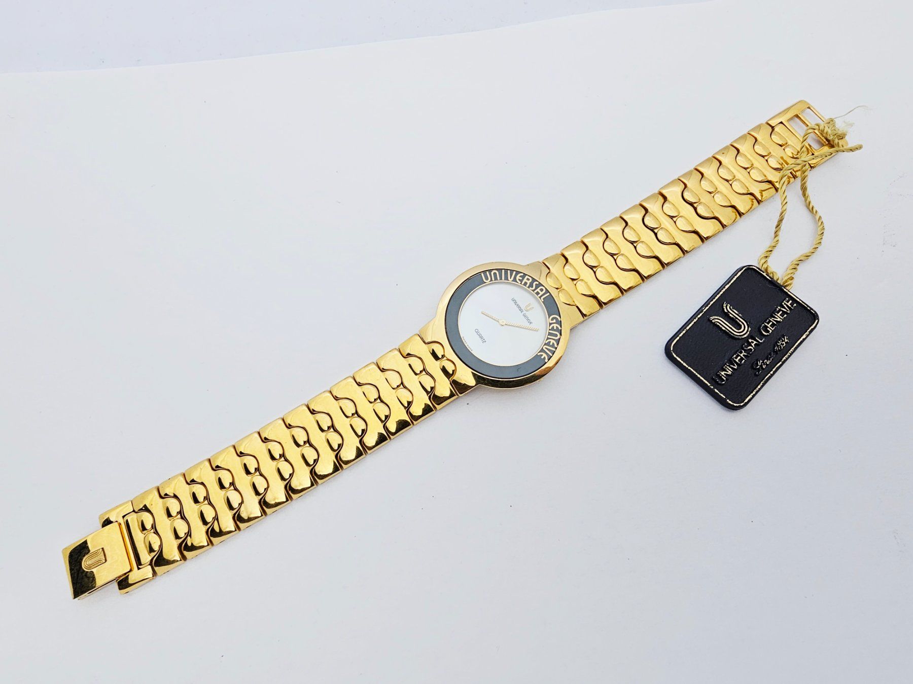 Orologi: Universal Geneve Quarz Armbanduhr NOS – Usato da Bassersdorf venduto da AnkerWatch 6