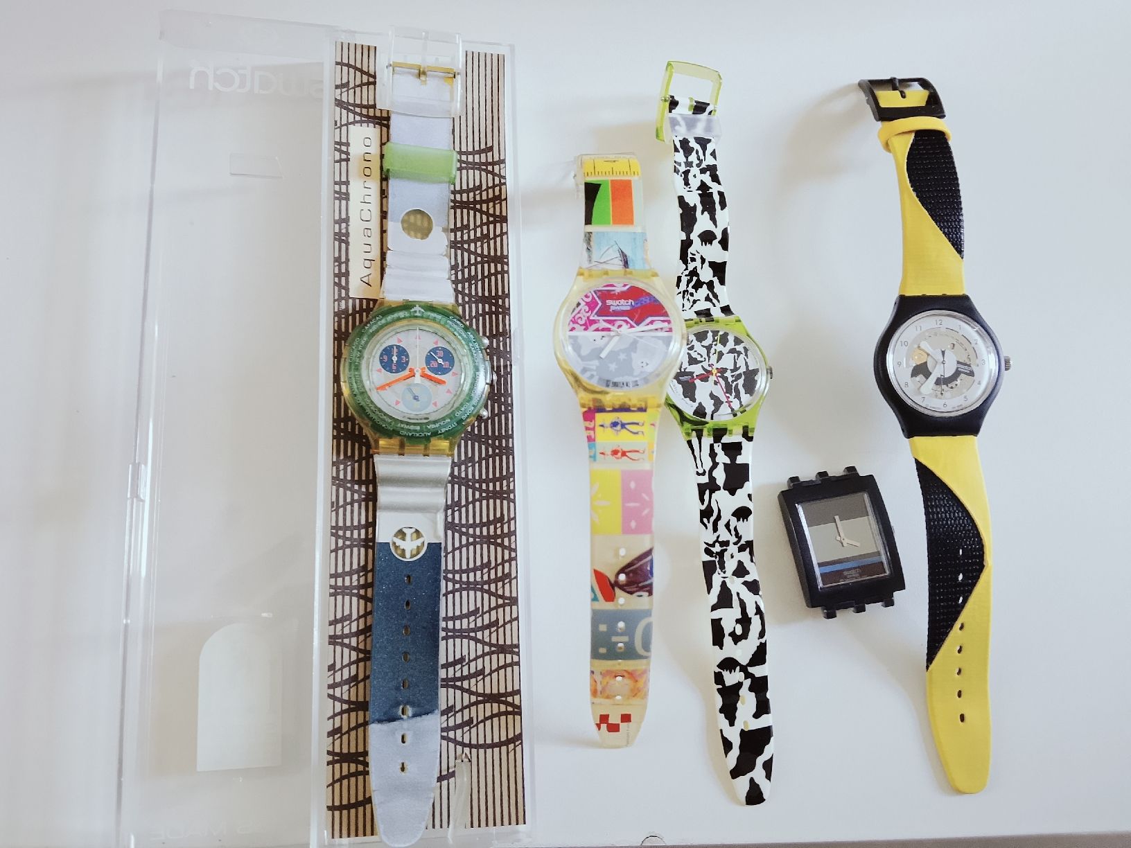 Swatch Orologi: 5x Swatch – Difettoso da Biel/Bienne venduto da Vintage-timearts