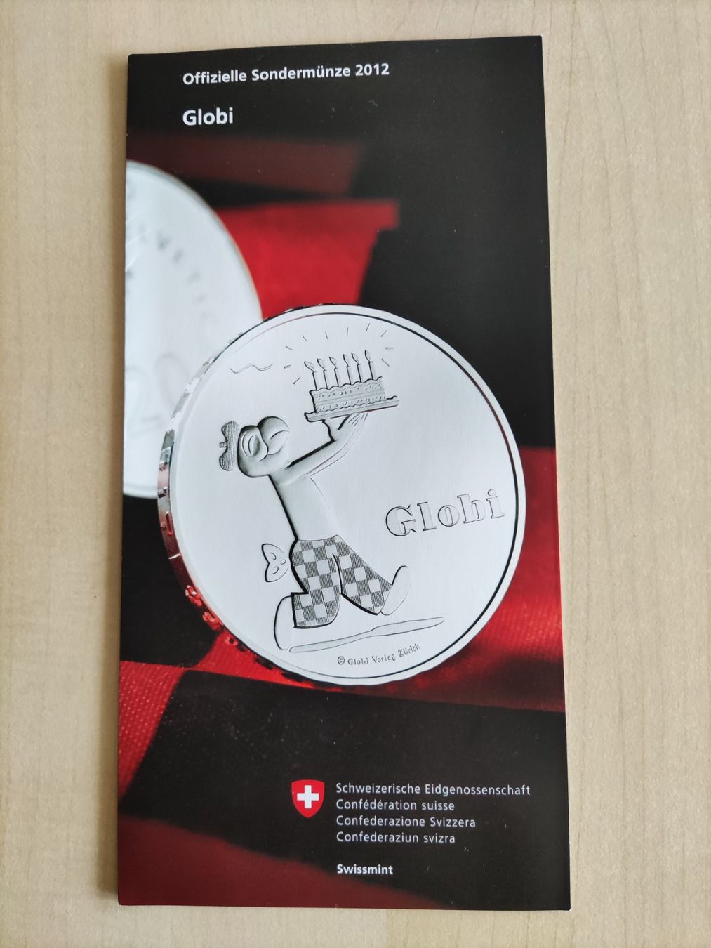 Fumetti: Globi INFOBLATT Silber Sondermünze – Nuovo (secondo la descrizione) da Laufen venduto da Sunjupite7