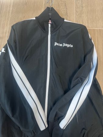 Palm Angels Track Jacket – Black & White