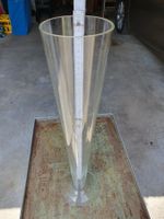 Vase Glas für Schnittblumen