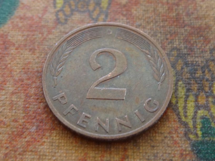 Tutti le monete: DEUTSCHLAND 2 Pfennig 1983 – Usato da Romanel-sur-Lausanne venduto da Swift13 1