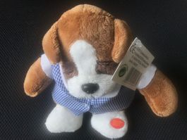Plüschtier schnarchender Hund (von Bieco) / NEU