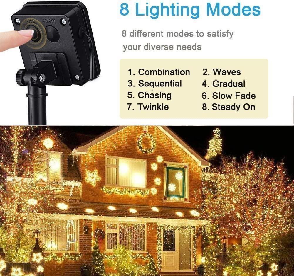 Ghirlande e barre luminose: + 2 Stück Solar Lichterkette Aussen – Usato da Thun venduto da Newnewshop 2