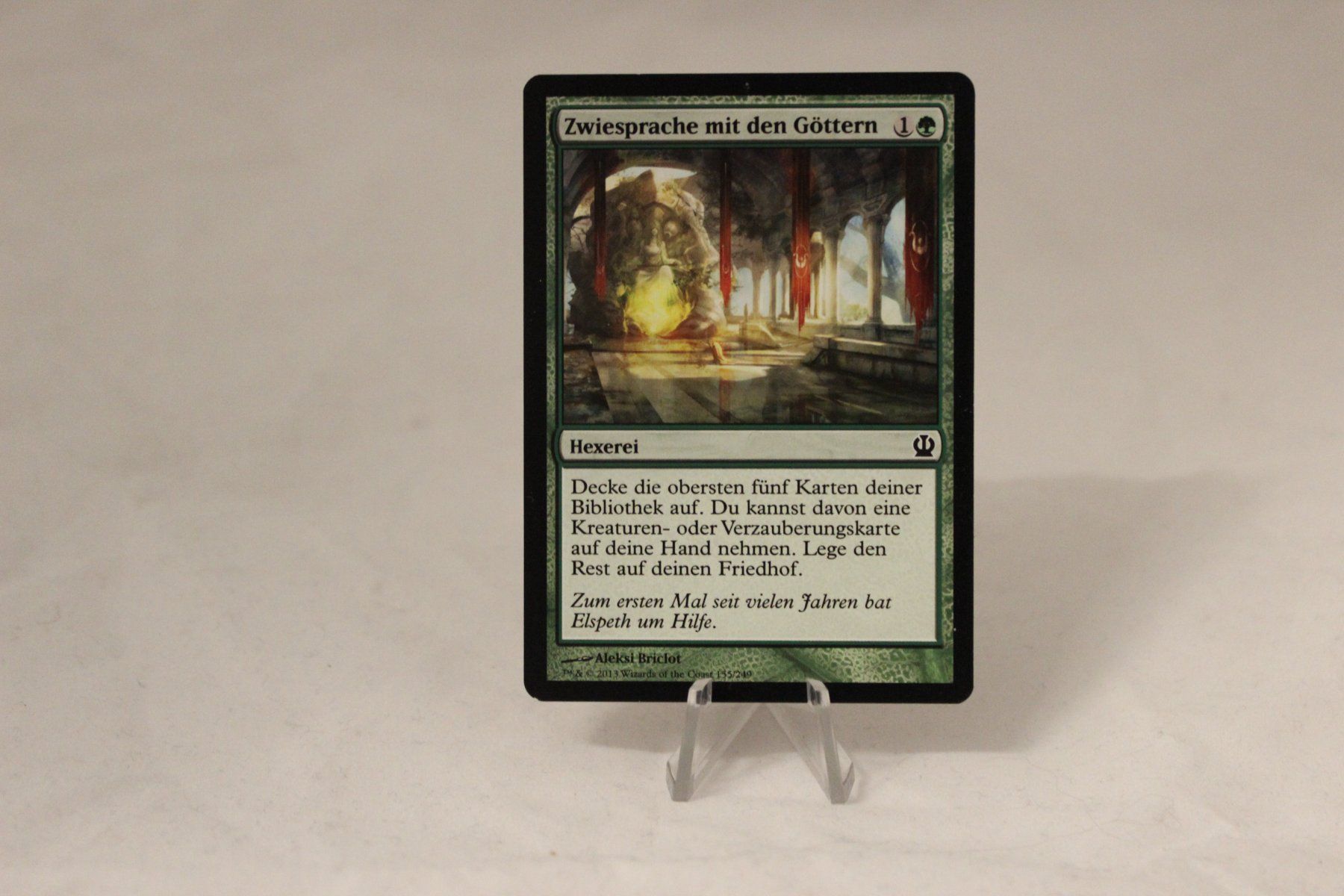 Magic The Gathering Carte collezionabili: Zwiesprache mit den Göttern - Magic – Usato da Dulliken venduto da Sefty