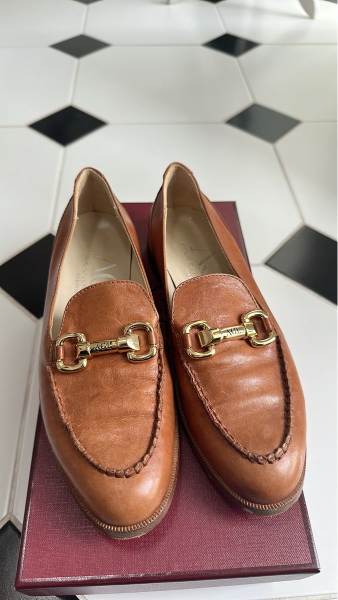 AGL Damenschuhe: AGL Lederschuhe, Grösse 36.5, Elegante Herbstschuhe – Gebraucht aus Neftenbach von panam4