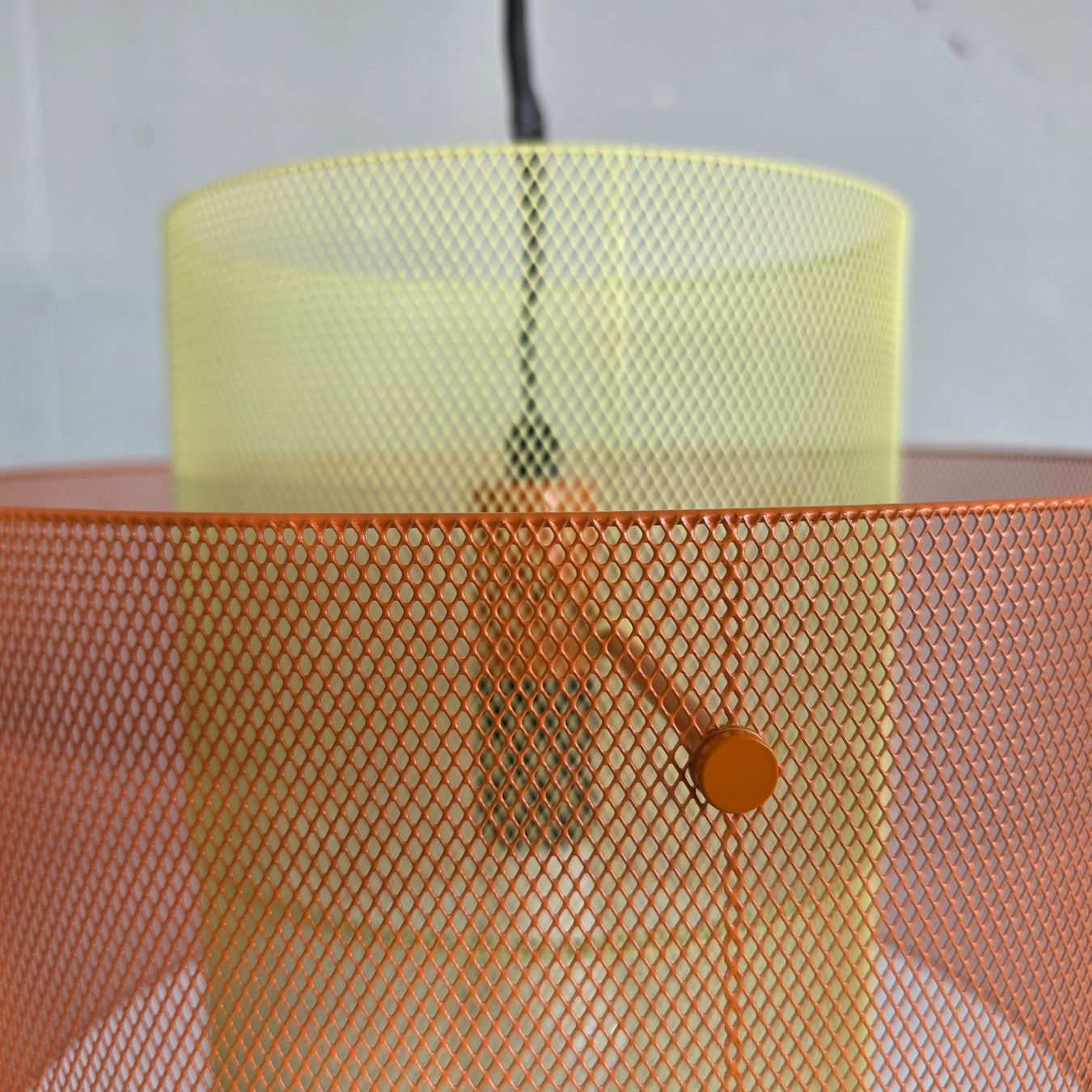Lampadari & plafoniere: Drahtgitter Designerlampe Hängelampe Deckenleuchte – Usato da Nottwil venduto da Wondewa-Shop 3