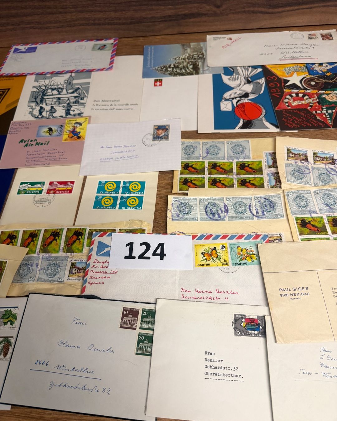 Tutti i francobolli: Briefmarken-Sammlung, gestempelt, Schweiz, Herbst-Schnäpp... – Usato da Nussbaumen AG venduto da olitech5415 2