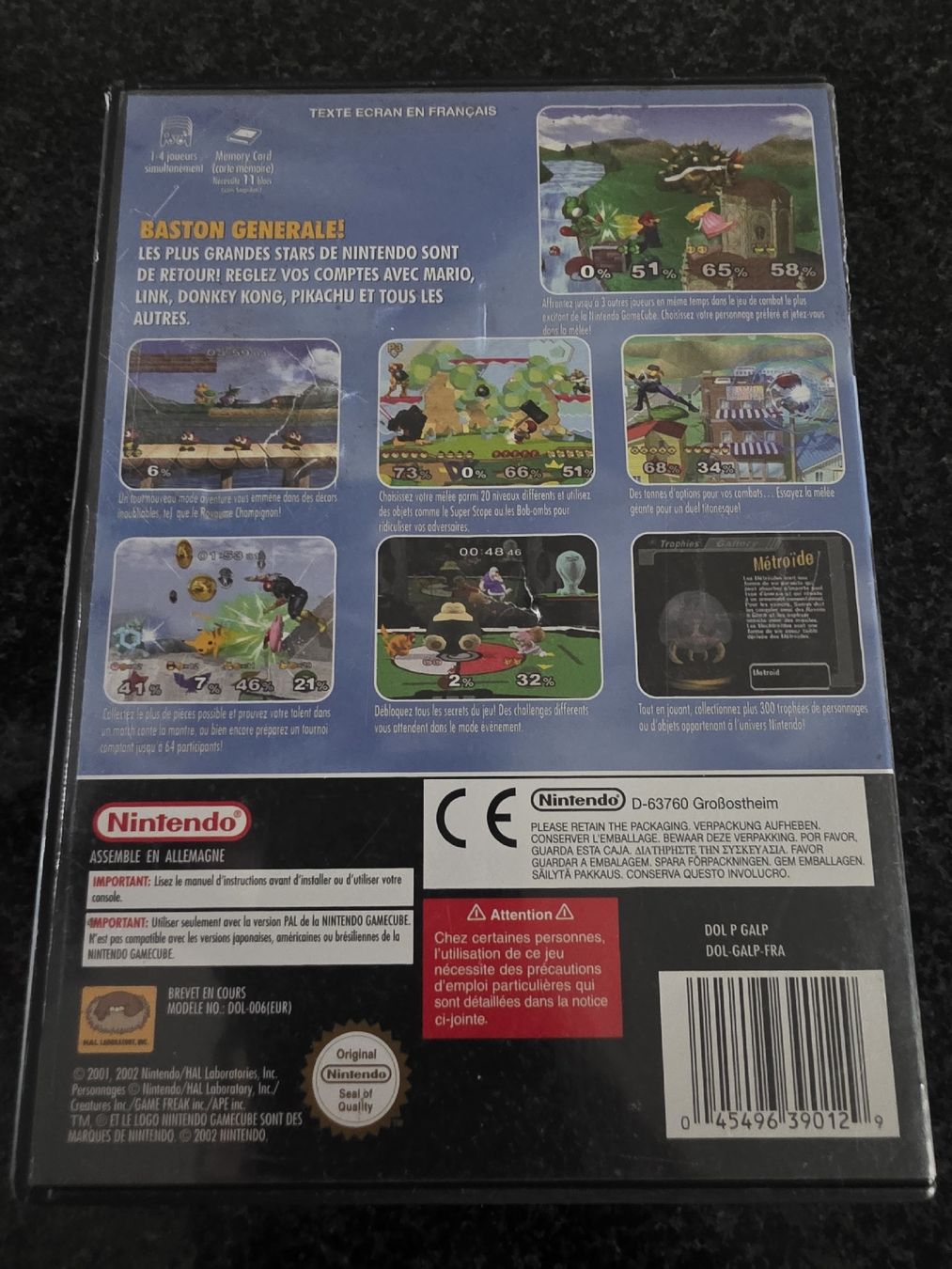 Giochi: Super Smash Bros Melee Gamecube – Usato da Chavornay venduto da Crash37 1