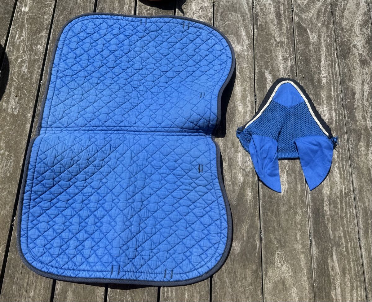 Selle & Accessori: VS Schabracke mit passendem Ohrengarn – Nuovo (secondo la descrizione) da Knonau venduto da jvll 1