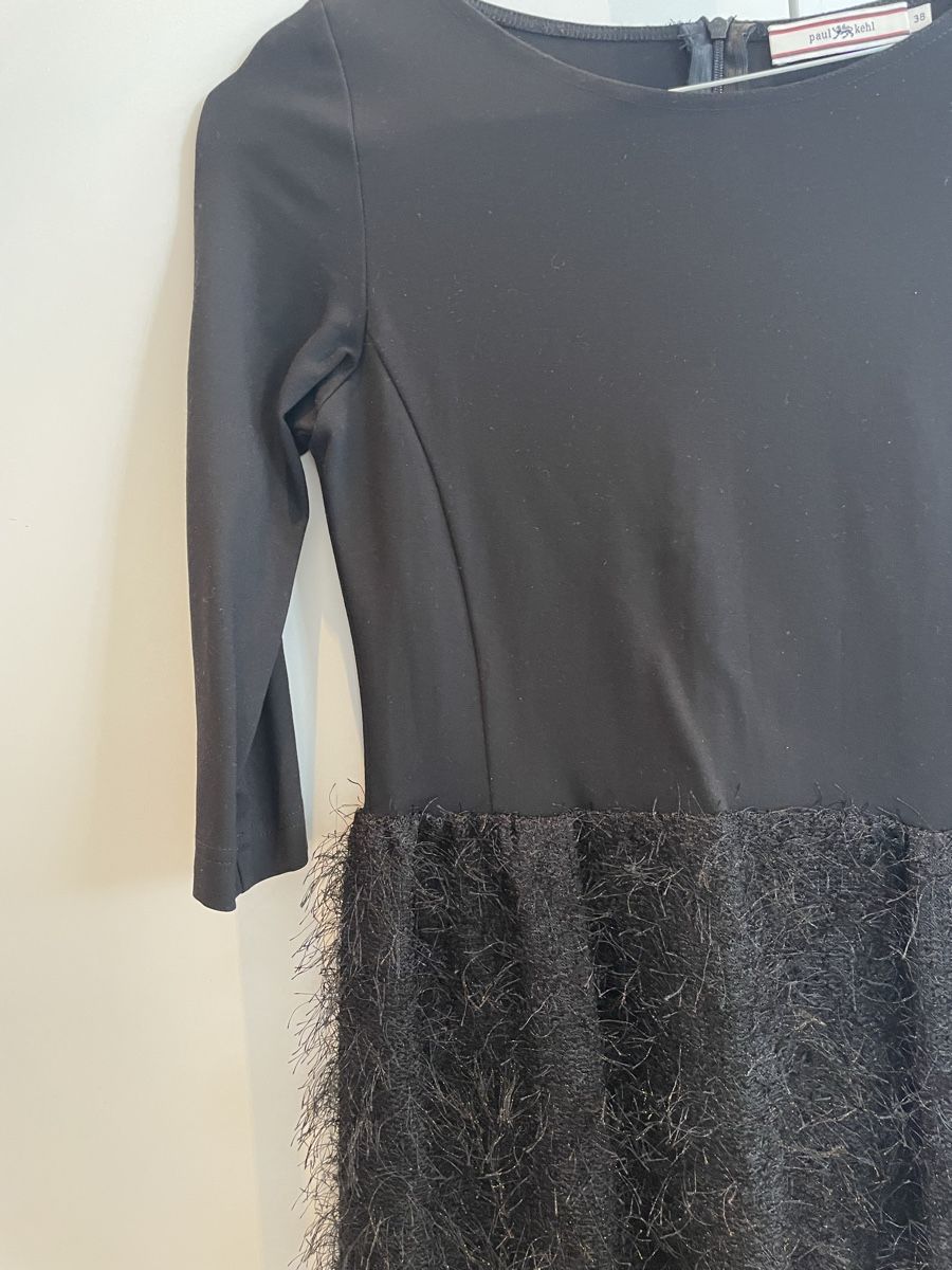 Paul Kehl Kleider: Paul Kehl Kleid mit Fransen Gr. 38 Schwarz – Gebraucht aus Gockhausen von AnneT07 3