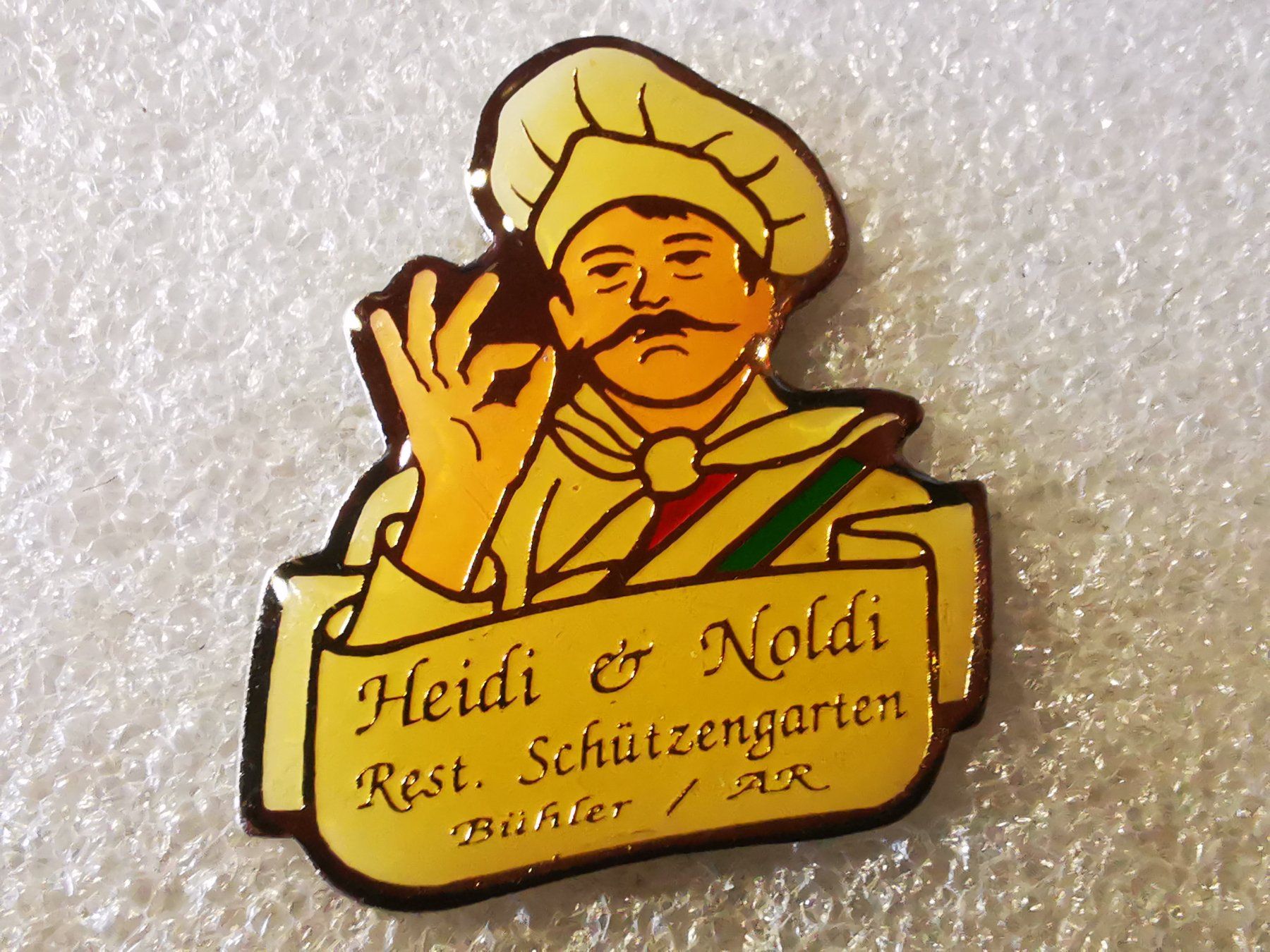 Placchette & Badge: Ansteckpin 149: Restaurant Schützengarten – Usato da Oppligen venduto da Pin-Fall-Shop