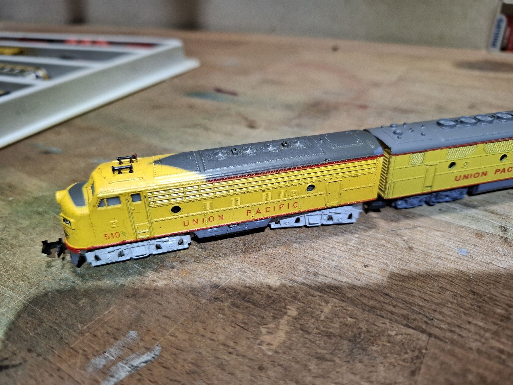 Modellini di ferrovie: Spur N Zug-Kombi Union Pacific – Usato da Flaach venduto da maniv6 1