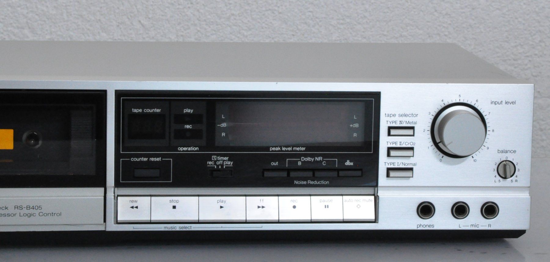 Technics Aufnahmegeräte: Technics RS-B405 Kassettendeck / dbx Tapedeck – Gebraucht aus Oberglatt ZH von Kumar2 3