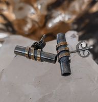 OHRRINGE SILBER 925 GESCHWÄRZT