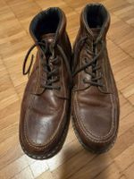 Brown Leather Boots, Size 44