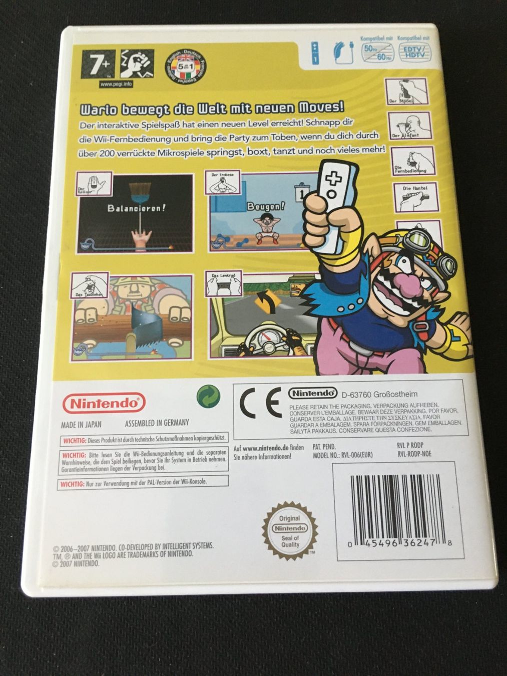 Nintendo Giochi: Wario Ware  Smooth Moves - Wii Game – Usato da St.Gallen venduto da Punktchen01 1