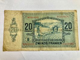 Luxembourg 20 francs 1929