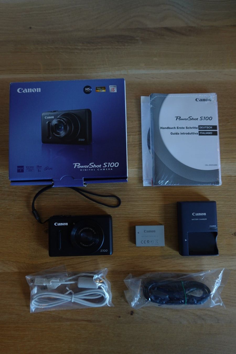 Canon Fotocamera: Canon Powershot S100 OVP - Schwarz – Usato da Fribourg venduto da mar_9vlt 3