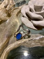 WEISSGOLDBROSCHE MIT OPAL