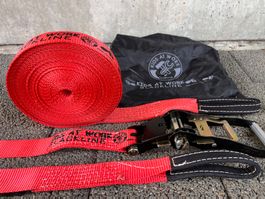 Slackline "Kids at Work" von Corvus, neuwertig mit Sack!
