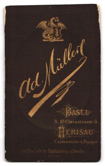 Fotografie &  Plakate: Fotografie Ad. Müller, Basel, St. Clara – Gebraucht aus Berlin von bartko-reher 1