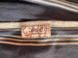 Dolcino Babytragetuch 460 cm in dunkelblau 