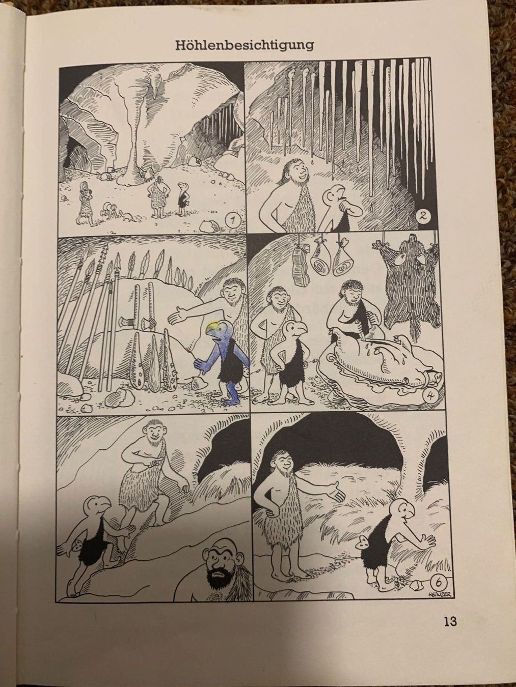 Fumetti: Globi bei den Höhlenbewohnern 1.Auflage – Usato da Regensdorf venduto da Spyke55 4