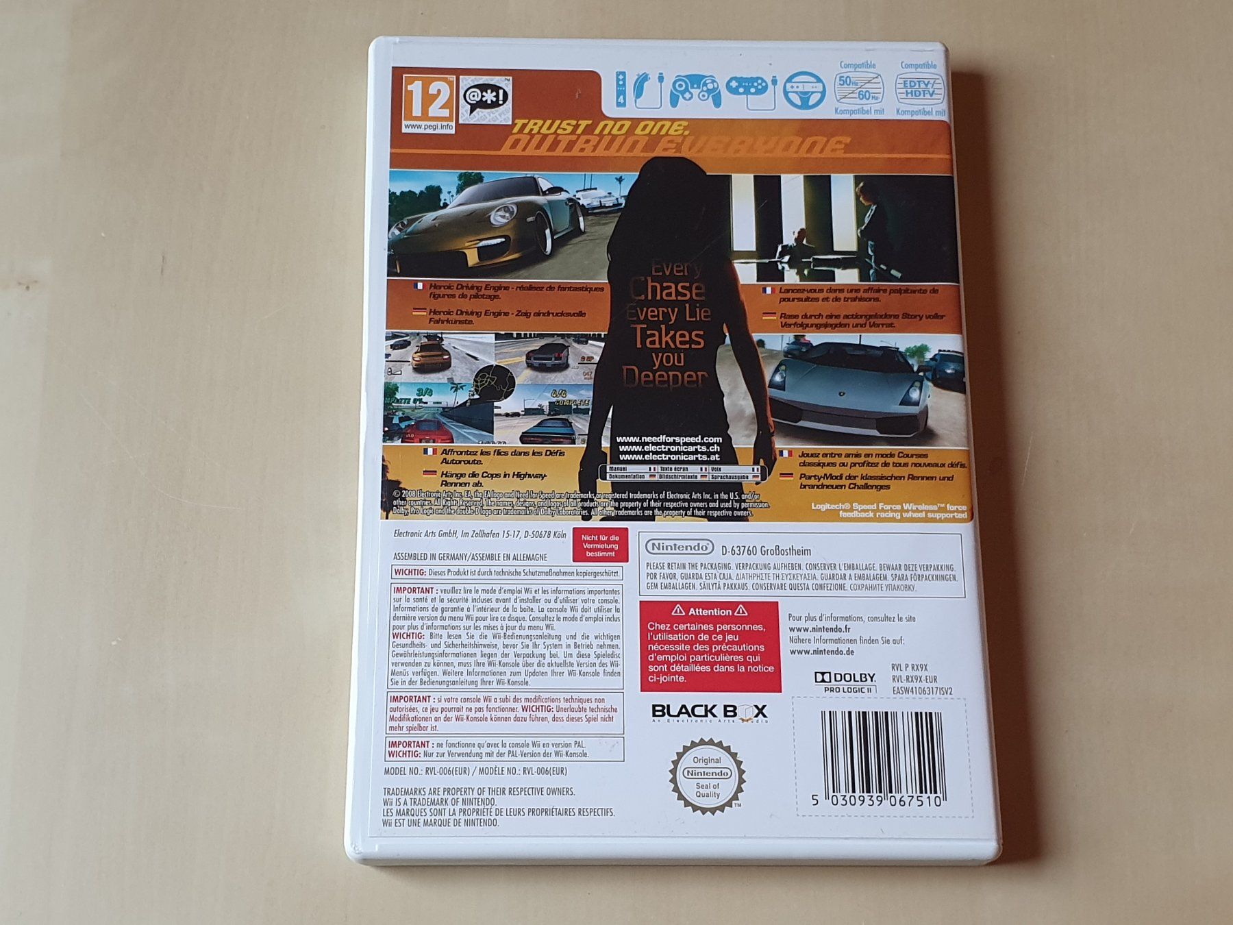 Nintendo Giochi: Need for Speed Undercover – Usato da Stansstad venduto da collectorsshop 1