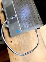 Laptoplampe