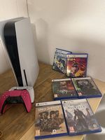 PS5 Standard + 2 manettes + 6 jeux - Très bon état