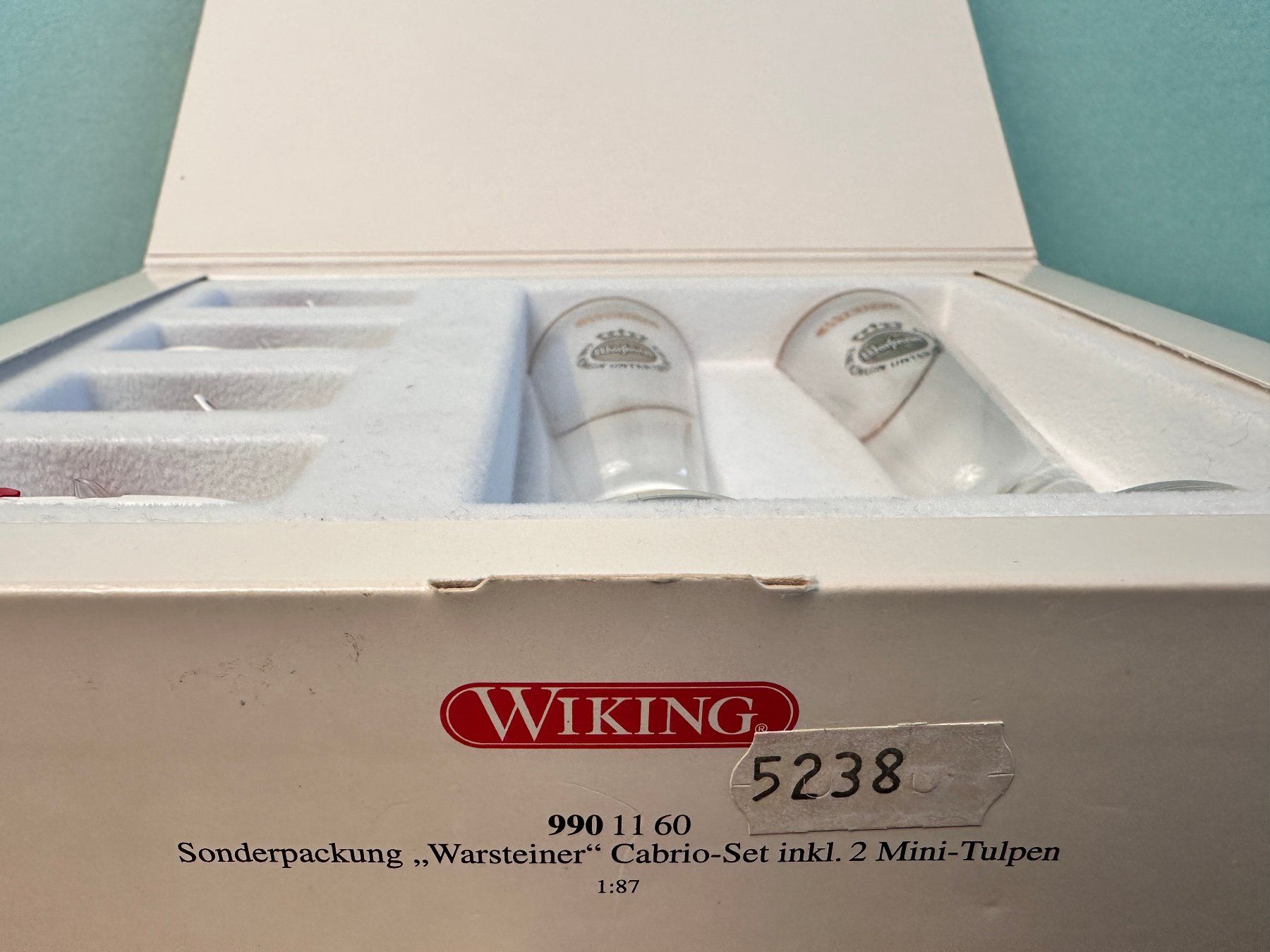 Wiking Modellini d'auto: Wiking HO 1:87 "Wartsteiner" Cabrio-Set – Nuovo (secondo la descrizione) da Seuzach venduto da Jage 3