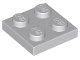 Lego Giocattoli: Lego Light Bluish Gray Plate 2 x 2 24 Stück – Nuovo (secondo la descrizione) da Weingarten-Kalthäusern venduto da McGmavlo