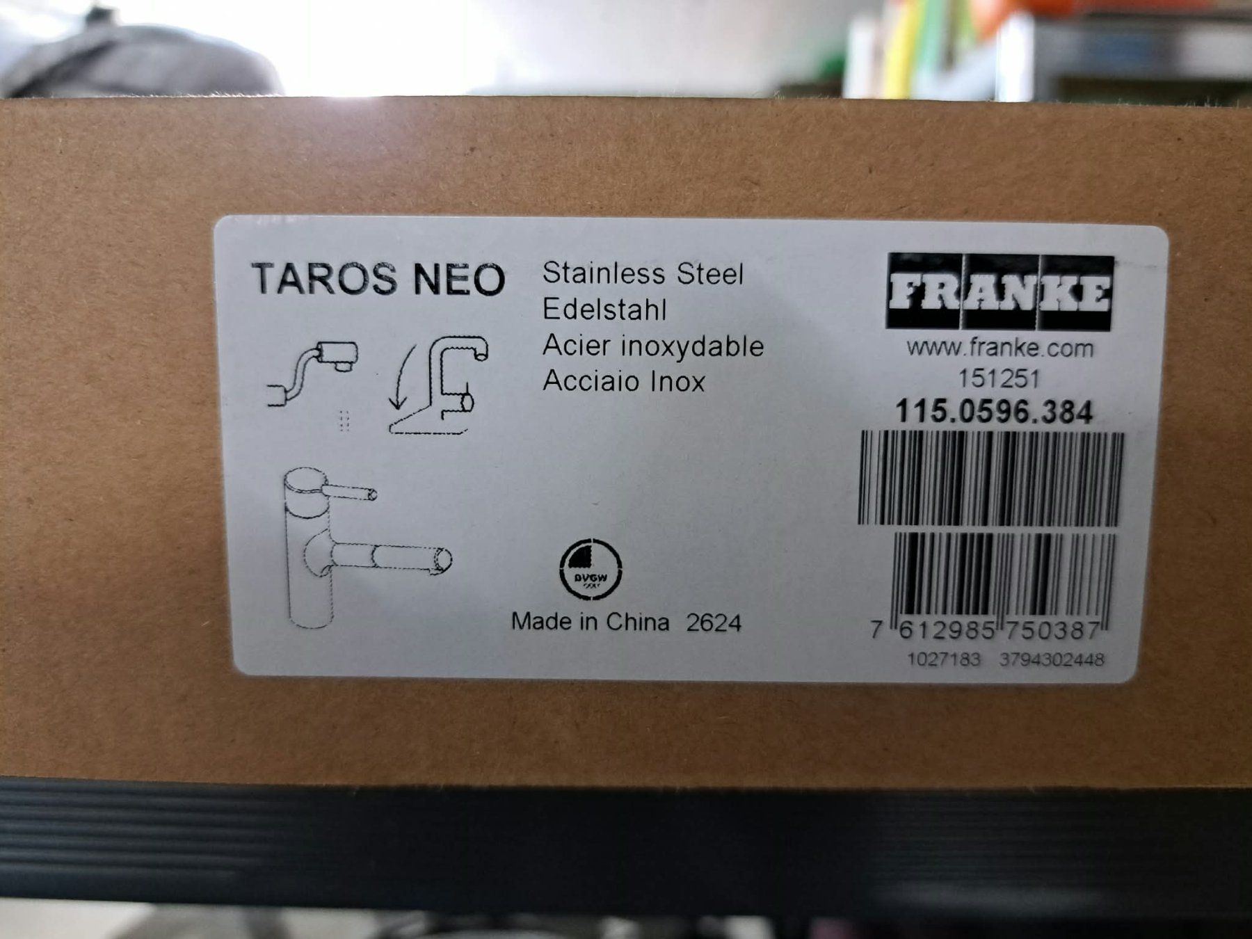 Franke Robinetterie: Wasserhahn Taros Neo – Neuf avec emballage d'origine à Neftenbach par faebe83 4