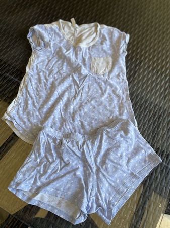 Mädchen Pyjama kurz mit Blümli Benetton 122/128