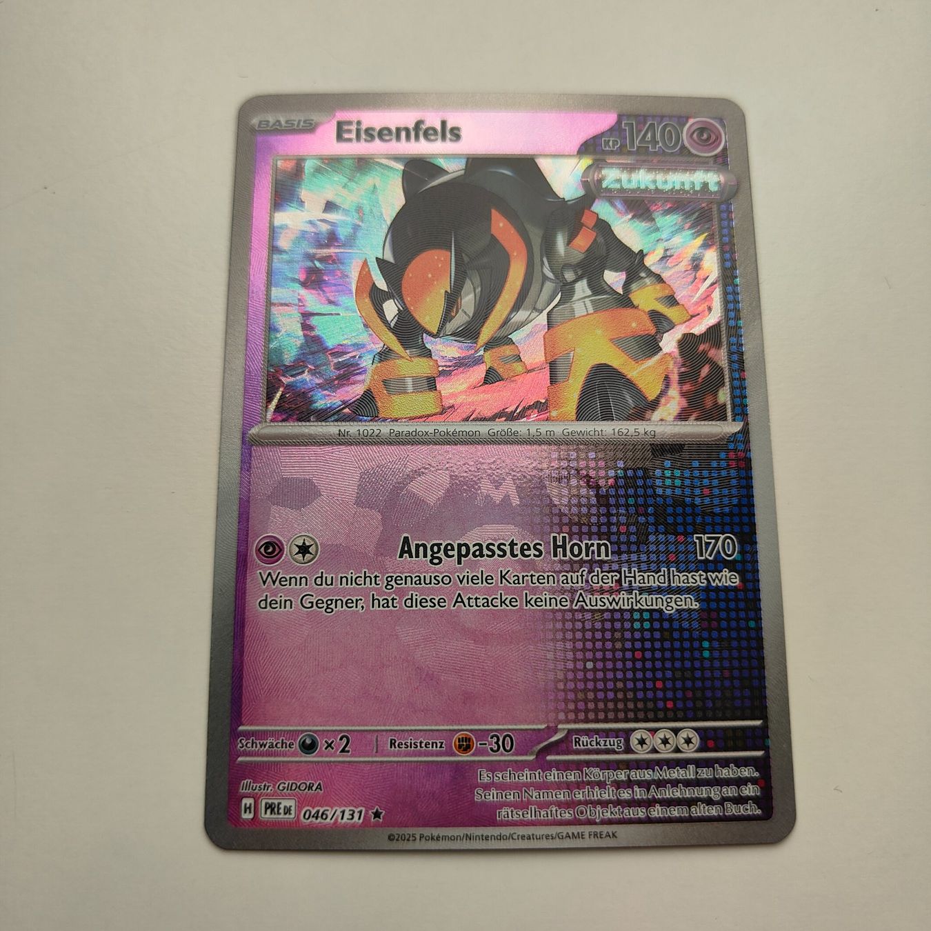 Pokémon Sammelbilder & Trading cards: Pokemon Eisenfels Master Ball Prismatic Evolution ab 1 CHF – Gebraucht aus Thalwil von FigurenFreunde
