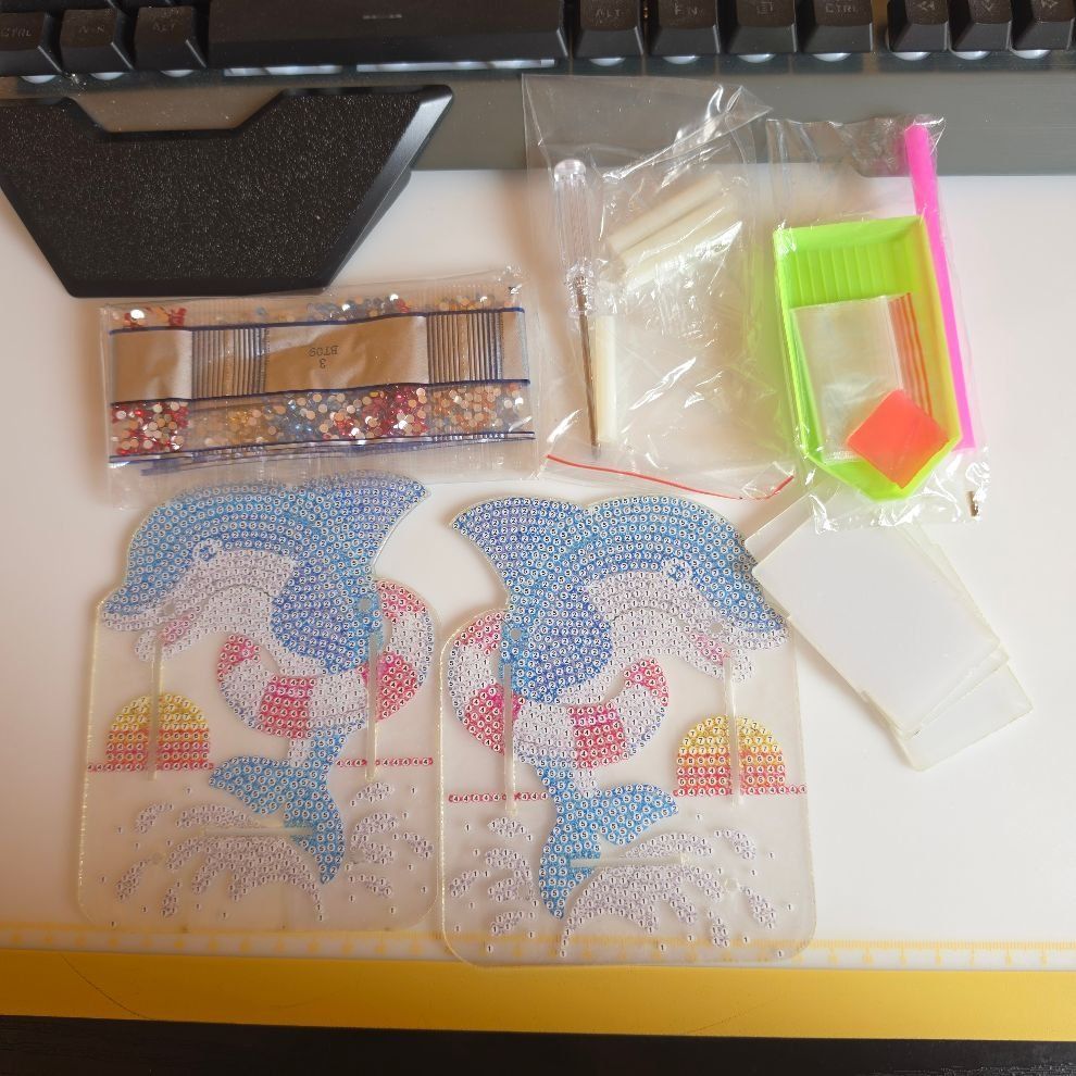 Kit bricolage: DIAMOND PAINTING BASTELSET – Nuovo e nell'imballaggio originale da Dintikon venduto da bonita099