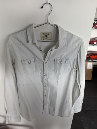 schönes helles Jeans-Hemd von Zara - Grösse M