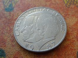 SUEDE  1  Krone  1987
